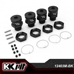 K2-12403M - Élargisseur de voie alu +10mm [4pcs]