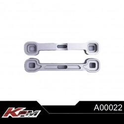 KPM-A00022 - Cales de triangles inférieurs AV/AR [2pcs]