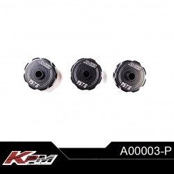 P080104K - Corps de différentiel alu [3pcs]