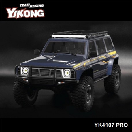 YK4107 - Crawler 1/10 Nissan Patrol Dark Blue [RTR]