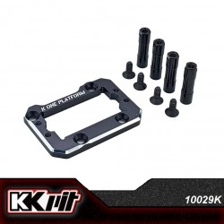 10029K - Platine de servo de direction alu [1set]