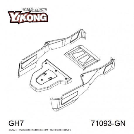 Carrosserie GH7 Verte [1pc]