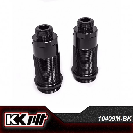 K1-10409M-BK - Corps d'amortisseur AR alu 6061-T6 noir [2pcs]