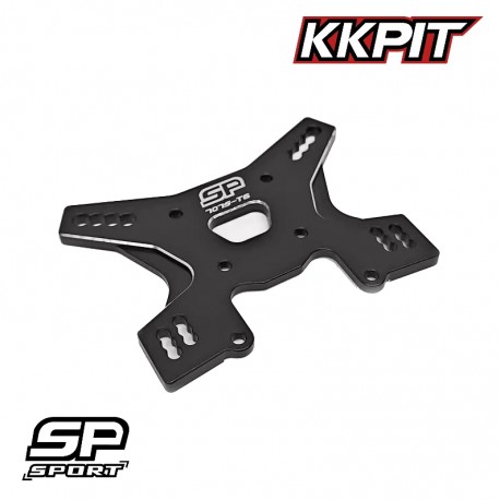 K1-10917M-SP - Tour d'amortisseur AV alu 7075-T6 4mm noir [1pc]