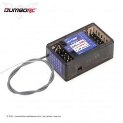 P6DCG - Récepteur 6CH 2.4ghz + Gyroscope