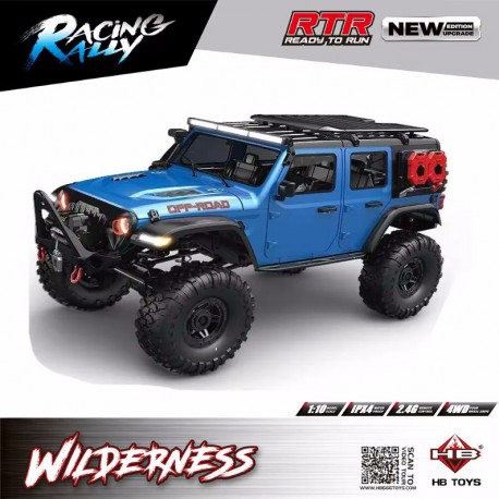 Crawler 1/10 JEEP Rubicon Bleu [RTR]