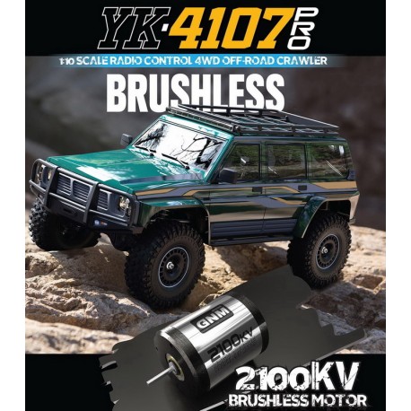 YK4107 - Crawler 1/10 Nissan Patrol Dark Blue [RTR]