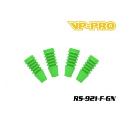 RS-921-F-GN - Protections de tiges d'amortisseurs avant 1/8 Verte [4pcs]
