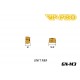 GN-M3 - Écrou Nylstop M3 acier Gold [20pcs]