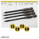 Embout BTR 2.5mm pour visseuse [1pc]