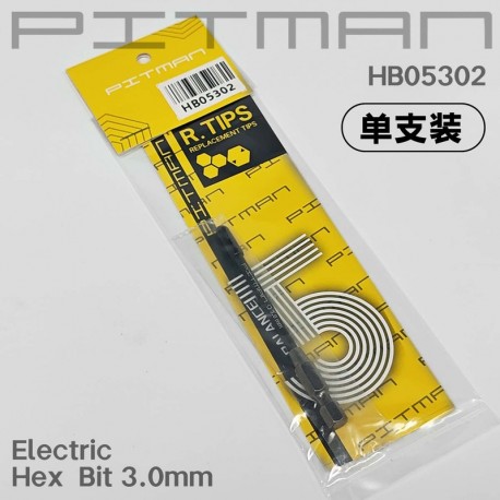 Embout BTR 3.0mm pour visseuse [1pc]