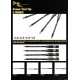 Embouts BTR 1.5/2.0/2.5/3.0mm pour visseuse [1set]