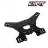 10002K - Tour d'amortisseur arrière CNC carbone 4mm [1pc]