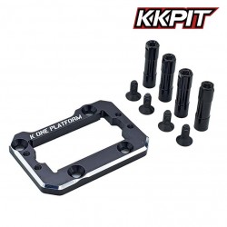 10028K - Platine de servo de direction alu [1set]