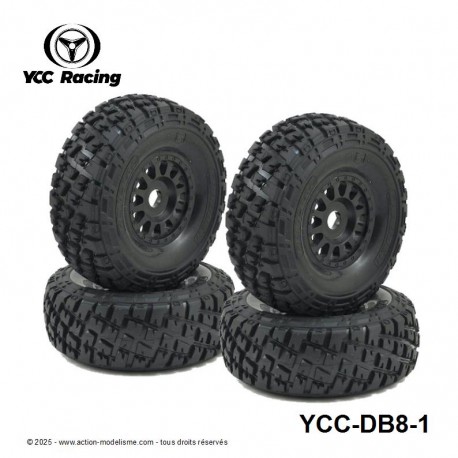 DB8-1 - Pneus DB8 1/8 Désert Buggy