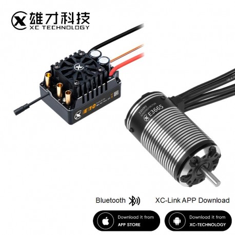 XC-E10 combo - Contrôleur 140A + moteur 3665 2500KV