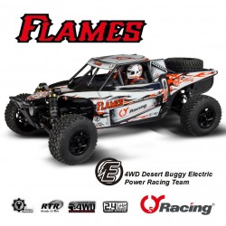 FLAMES RTR - Desert Buggy électrique 1/8