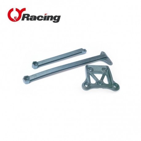C10376 - Renfort de châssis + platine de sauve servo [1set]