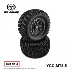 MT8-5 - Pneus 1/8 Monster Truck [4pcs]
