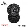 MT8-5 - Pneus 1/8 Monster Truck [4pcs]