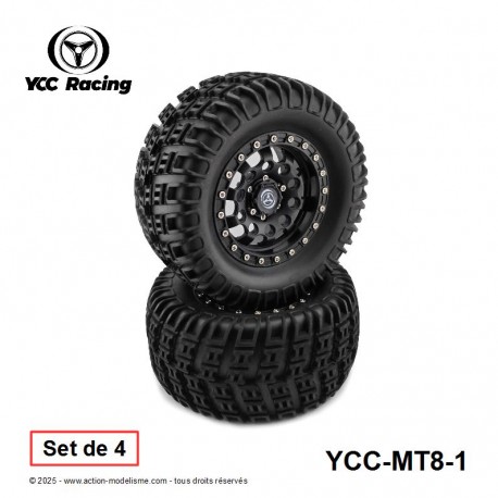 Pneus 1/8 Monster Truck