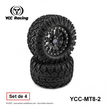 Pneus 1/8 Monster Truck