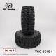 YCC SC10-4 - Pneus Short Course 1/10 [1set]