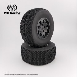 Pneus avant 1/10 ASC10B [1paire]