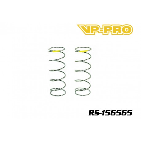 Ressort d’amortisseur avant 1/8 Jaune Médium/Soft [2pcs]