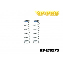 Ressort d’amortisseur arrière 1/8 Bleu Hard [2pcs]