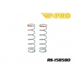 Ressort d’amortisseur arrière 1/8 Rouge Médium [2pcs]