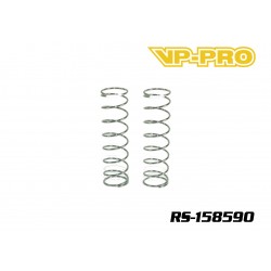 Ressort d’amortisseur arrière 1/8 Blanc Soft [2pcs]