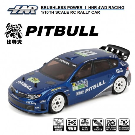 PITBULL RTR - Voiture 1/10  rallye 4WD brushless