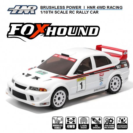 FOXHOUND RTR - Voiture 1/10  rallye 4WD brushless