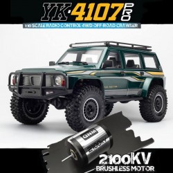 YK4107 PRO - Crawler 1/10 Nissan Patrol Hunter Green [RTR]