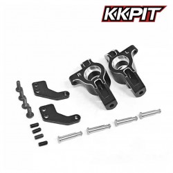 10051K - Fusées AV alu 6061-T6 Noir [1set]