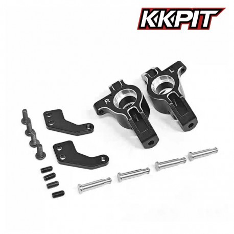 10051K - Fusées AV alu 6061-T6 Noir [1set]