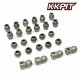 K1-10052K - Boule de chape alu Har Anodizing [1set]