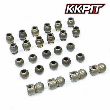 K1-10052K - Boule de chape alu Har Anodizing [1set]