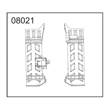 08021 - Bas de caisse [1set]