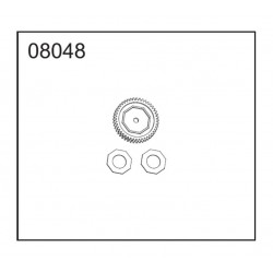 08048 - Pignon principal + garnitures [1set]