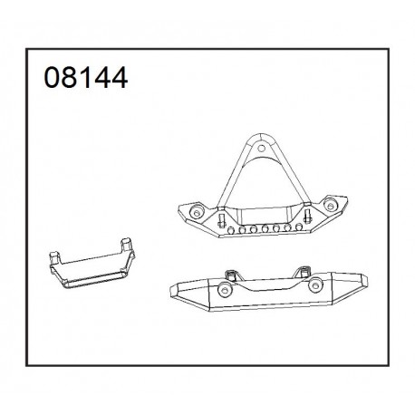 08144 - Pare-chocs JEEP [1set]